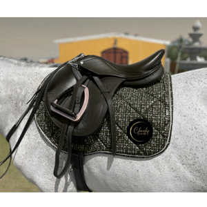 CLOVELIS IMPEX Selle de cheval en soie brillante de qualité supérieure, durable, avec cordon, emballage personnalisé, utilisation équestre à long terme - Product Image 3