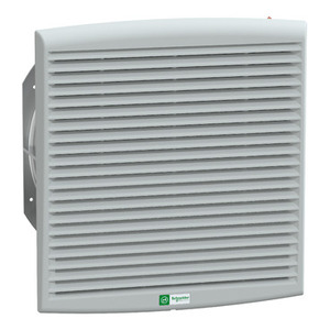 Sistema di Ventilazione Forzata SCHNEIDER ELECTRIC NSYCVF850M400PF ClimaSys IP54 850m3/h 400V con Griglia di Uscita e Filtro G2 - Product Image 1