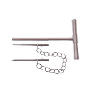 Retracteur à broche Charnley, poignée en T, 2 lames longues, manuel, en acier inoxydable, ensemble de rétracteurs chirurgicaux orthopédiques, certifié CE, SURGIGYNE - Product Image 6