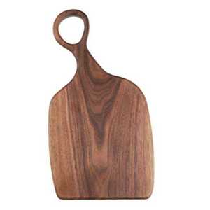 Tabla de cortar grande de nogal, madera natural con mango, tabla de cortar duradera, perfecta para la preparación de carne, esencial para la cocina - Product Image 3