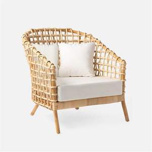 Silla de Ratán Tejida a Mano, Líneas de Diseño Sofisticadas que se Fusionan para Crear un Interior de Hogar Único, Selección Superior en Vietnam - Product Image 2