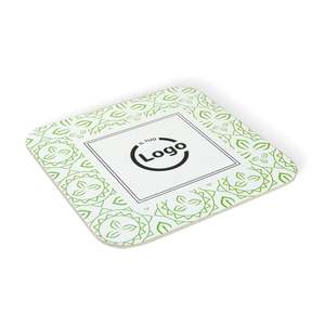 Square polythene cake mat mod. PRESTIGE - <b>Personalised</b> 4 colours - 24 x 24 cm - Product Image 2