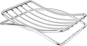 Porte-savons en acier inoxydable à égouttage automatique, porte-savon en métal Durable, porte-savon créatif, articles de salle de bain, porte-savon imbriqué - Product Image 6