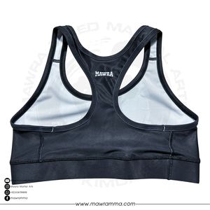 Ensemble de soutien-gorge de sport léger à maintien élevé, grande taille, motif léopard, avec logo personnalisé, pour femmes, idéal pour la gym, la course et le yoga. - Product Image 3