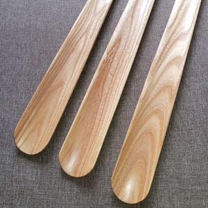 Chausse-pied en bois naturel écologique de luxe accessoire classique fabriqué à la main pour hommes et femmes produit d'artisanat en cuir - Product Image 2
