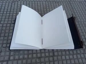 600 pages Journal en cuir de hibou celtique Grand cahier - Product Image 2