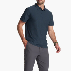 2025 Nueva camiseta Polo de negocios de gama alta personalizada de fábrica, el logotipo se puede personalizar a pedido adecuado para negocios cómodos - Product Image 2