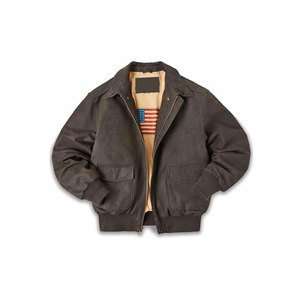 Blouson aviateur décontracté 2026 avec fermeture éclair sur le devant et poches disponibles dans toutes les couleurs et conceptions - Product Image 2