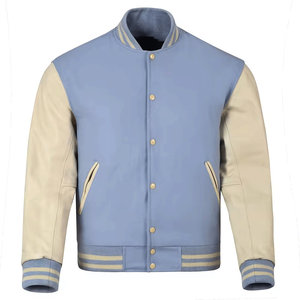 Respirant de haute qualité col rond bouton couvert poche élégante poids lourd 100% coton veste universitaire pour femmes - Product Image 1