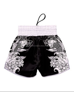 Pantalones Cortos de Artes Marciales de Cintura Media, Tejidos, de 220g, con Detección de Agujas, Ligeros, Elásticos y de Secado Rápido - Product Image 6