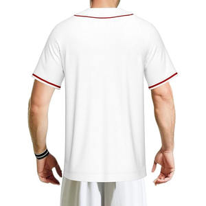 เสื้อเบสบอลเยาวชนพิมพ์ซับลิเมชันสำหรับโรงเรียนมัธยมชุดซอฟต์บอล - Product Image 5