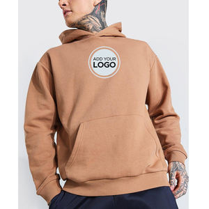 Sudadera con capucha bordada personalizada de gran tamaño oficial Bella Canvas Unisex Sponge Fleece Hoodie Peach Unisex Sudadera con capucha - Product Image 1