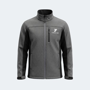 Veste Softshell Unisexe à Col Montant et Fermeture Éclair, Personnalisable, Légère, Imperméable en Toile, Idéale pour l'Automne – Prix Abordable - Product Image 5