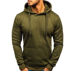Mode Automne Homme 100% Coton Polaire Sweat à Capuche Homme Coupe Ajustée Couleurs Personnalisées Bordure Flexible Homme Mode Urbaine - Product Image 5