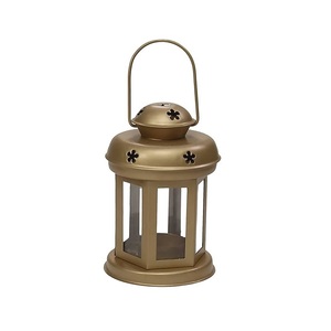 Top Seller Classic Etching Small <b>Lantern</b> <b>Gold</b> Wedding Candle <b>Lantern</b> Indoor and Outdoor - Product Image 3