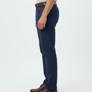 ผ้าฝ้าย 97% สแปนเด็กซ์ 3% สีกรมท่า สำหรับกางเกงลำลอง น้ำหนัก 265 GSM - Product Image 3