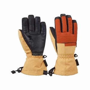 Gants en cuir de mouton véritable confortables pour hommes, fabriqués sur mesure, gants de ski d'hiver imperméables pour l'extérieur du Pakistan - Product Image 1