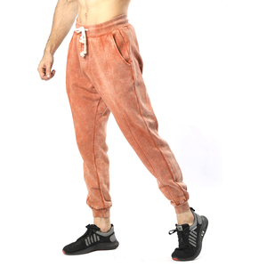 Jogging en velours côtelé épais pour homme, taille haute, personnalisé 2024, 100 % coton, taille élastique, respirant, séchage rapide, style urbain - Product Image 2