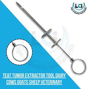 Extractor de tumores de tetina de acero inoxidable de alta calidad de Hug's, sifones, instrumentos quirúrgicos veterinarios para el cuidado de la vida, grado A + Certificado CE - Product Image 2