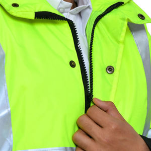 Comfortable Latest Design <b>Working</b> Jackets OEM Service Hot Sale breathable Durable Reflective Safety Hi Vis <b>Working</b> <b>Wear</b> Jacket - Product Image 2