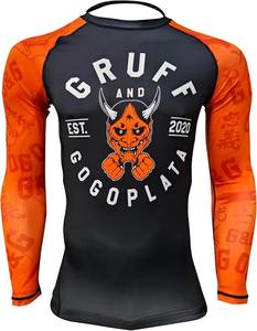 เสื้อแรชการ์ดแบบย้อมสีพิเศษ ระบายอากาศได้ดี เป็นมิตรกับสิ่งแวดล้อม ยืดได้ 4 ทิศทาง แห้งเร็ว สำหรับผู้ชายและผู้หญิง (ขั้นต่ำในการสั่งซื้อน้อย) - Product Image 1