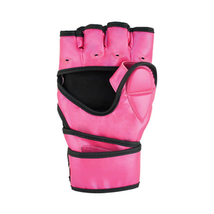 Gants d'entraînement MMA en cuir de haute qualité 2026, personnalisés, épaissis, résistants à l'usure, demi-doigts, pour la pratique du MMA - Product Image 2