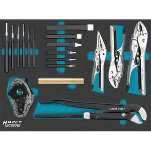 Hazet 18-Piece <b>Set</b> Safety-Insert-System (SIS) <b>Tool</b> <b>Set</b> - Product Image 1