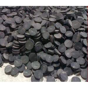 Botón en blanco de cuerno de búfalo Botón en blanco redondo de la mejor calidad para uso de prendas Botón de cuerno de búfalo de agua india en blanco - Product Image 1