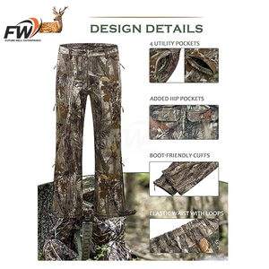 New Quick Drying Pants Outdoor Quick Dry Pants Hiking Pants Lightweight Hunting Wear Camouflage Hunting Pants - Product Image 3