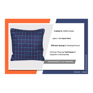 Cojines/cojines decorativos de algodón supersuaves de 100% superventas del fabricante indio, cojines modernos a rayas Vintage - Product Image 4