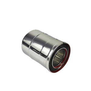 Système de <span class=keywords><strong>cheminée</strong></span> à gaz à double paroi de 4 pouces, ensemble complet pour foyer à gaz - Product Image 6