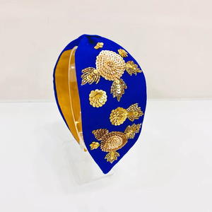 Diadema Hecha a Mano con Cuentas Coloridas Únicas para Mujeres y Niñas, Accesorios para el Cabello Elegantes, Modernos, Cómodos y Elegantes - Product Image 3