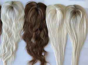 ผมต่อเป็นลอนยาวสีบลอนด์ผมคนผมแท้ Remy เป็นลอนตรงยาวผมคนจากอินเดีย - Product Image 3