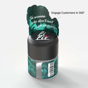 Envase de Vidrio de 3.5g a Prueba de Niños para Muestras de Cosméticos, Crema para el Cuidado de la Piel, Impresión Personalizada - Product Image 6