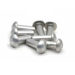 Remaches Sólidos de Cabeza Redonda de Acero Inoxidable y Aluminio de 3mm, 4mm, 5mm, 6mm, 5/10, 5/12 - Product Image 1