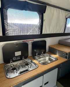 Cama de camión de aluminio de 6 pies de lujo Pop-Up Pickup Camper Expedition Slide-On para vehículo para uso doméstico y Camping Motorhome - Product Image 5