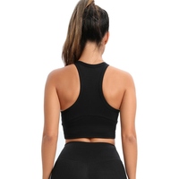 Premium Kwaliteit Vrouwen Gym Kleding Groothandel Aanpasbare Crop Sportbeha Backless Activewear Zachte Stof Fitness Kleding Fabriek