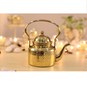 Tetera Turca para Té y Café, Diseño de Alta Gama, Acabado en Níquel, Acero Inoxidable, Tetera Premium - Product Image 4