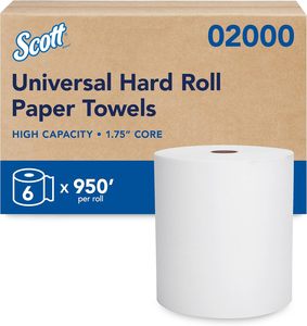Scott Hard Roll <b>Paper</b> Towel, 950 ft, 6 Rolls/Case (02000) - Product Image 4