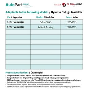 หัวต่อท่อน้ำเทอร์โมสตัท5แพ็กสำหรับเชฟโรเลตออร์แลนโด J3 - Product Image 4