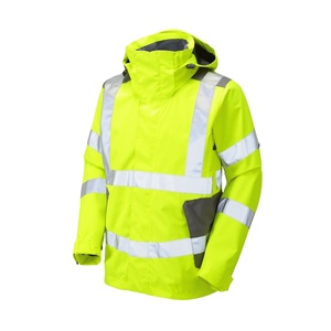 Winter Waterproof Long Sleeve High Visibility Workwear Custom Logo <b>Construction</b> Men <b>Work</b> Hi Vis Safety <b>Jacket</b> - Product Image 1
