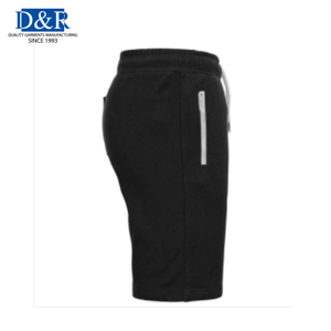 Gran oferta de pantalones cortos deportivos informales para hombre, cintura alta, cierre de cordón, algodón/fibra de bambú para correr, entrenamiento, Jogger inteligente tejido - Product Image 5