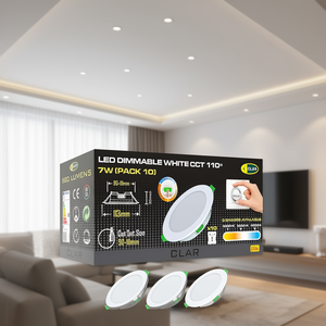 7W Blanco Regulable Downlight Con <strong>Corte</strong> CCT 90-100mm 110 Iluminacin De Techo - Product Image 3