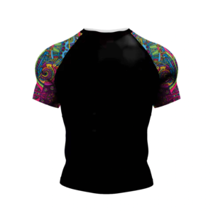 Custom logo Design Full Sublimation Mma Rash Guard Jitsu Bjj Rashguard Manufacturer BJJ Rash Guard - Product Image 6