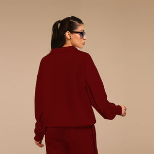 ชุดลำลองผู้หญิงสไตล์ Urban Lounge ดีไซน์ทันสมัย เน้นความสบาย ผลิตจากผ้าถัก มีจำหน่ายจำนวนมาก - Product Image 6