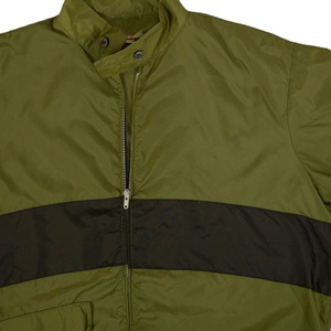 Veste en nylon bicolore vert et noir, coupe-vent de club sportif, veste de ski respirante, anorak à capuche de qualité respirante et rapide - Product Image 5