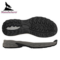 Wolf Brand MD Semelle extérieure en caoutchouc composite Semelle extérieure stable à haute adhérence Semelle extérieure légère et confortable pour bottes de randonnée en plein air