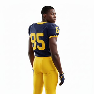 Maillot de football américain sur mesure, respirant, grande taille, uniforme de haute qualité, 100% polyester, impression par sublimation - Product Image 3