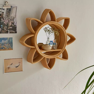 Décoration murale en rotin tissé à la main écologique pratique prix de conception de base artisanat raisonnable produits du Vietnam - Product Image 5