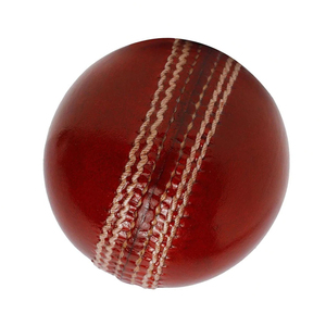 Nouvelle balle de cricket la plus populaire en cuir blanc véritable 4 pièces Design personnalisé couleur balle d'équipe sportive par Standard International - Product Image 4